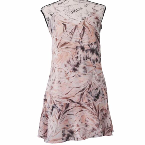Pearle 88 Pink/Coral Sexy Flowy Dress in Size XS - Picture 1 of 6